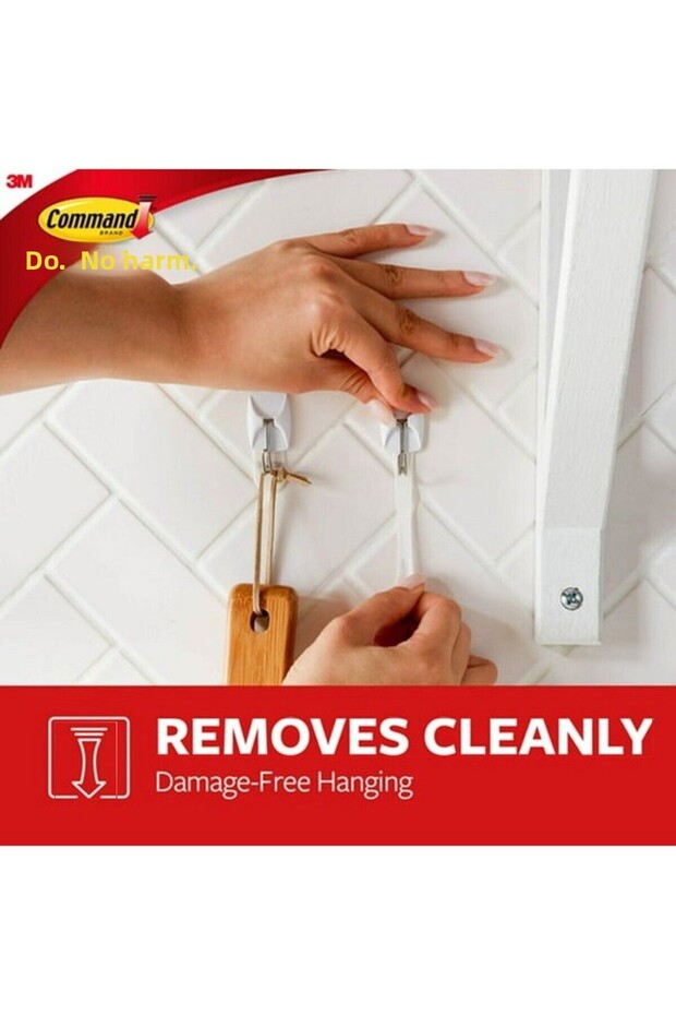 12-Piece Kitchen Utensil Adhesive Hook Small - 2