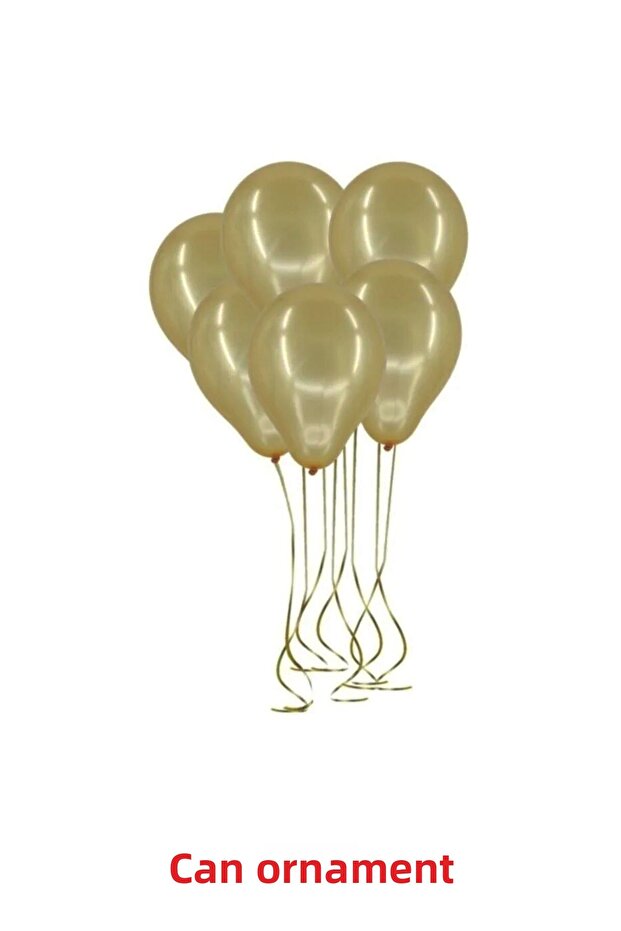 10-Piece Metallic Balloon - 1