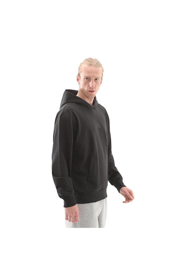 JJ3640-E adidas M A Szn L Hd Erkek Sweatshirt Siyah - 2