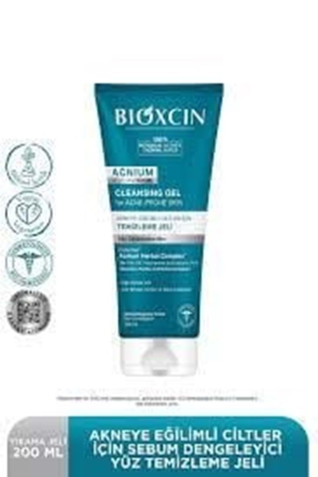 Acnium Yüz Yıkama Jeli Sebium Dengeleyici 200 ml - 1