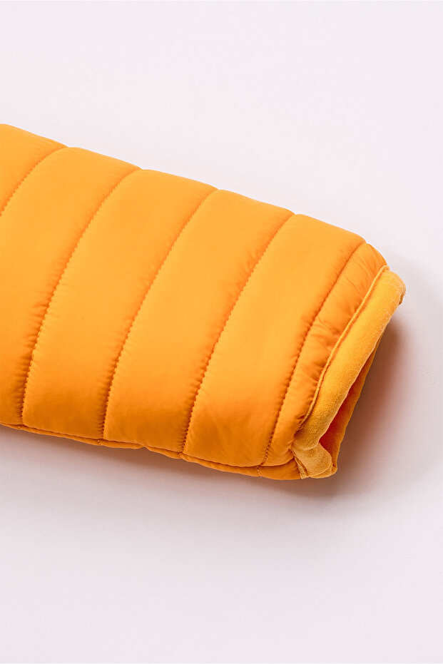 Kız Erkek Kapüşonlu Polar Astarlı Kapitone Mont 1 - 5 Yaş - 3