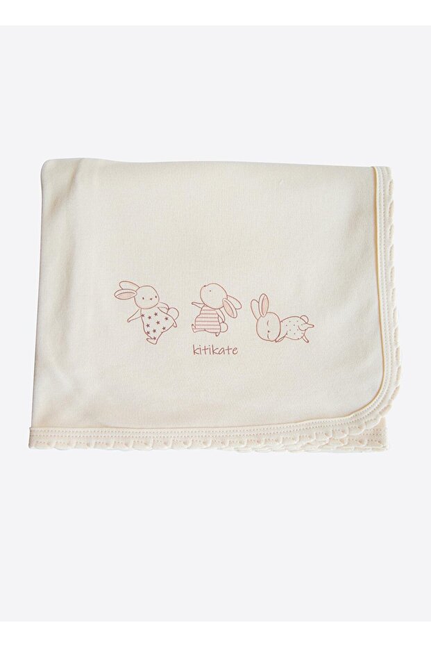 Organik New Basic Tek Kat Battaniye Natural - 4