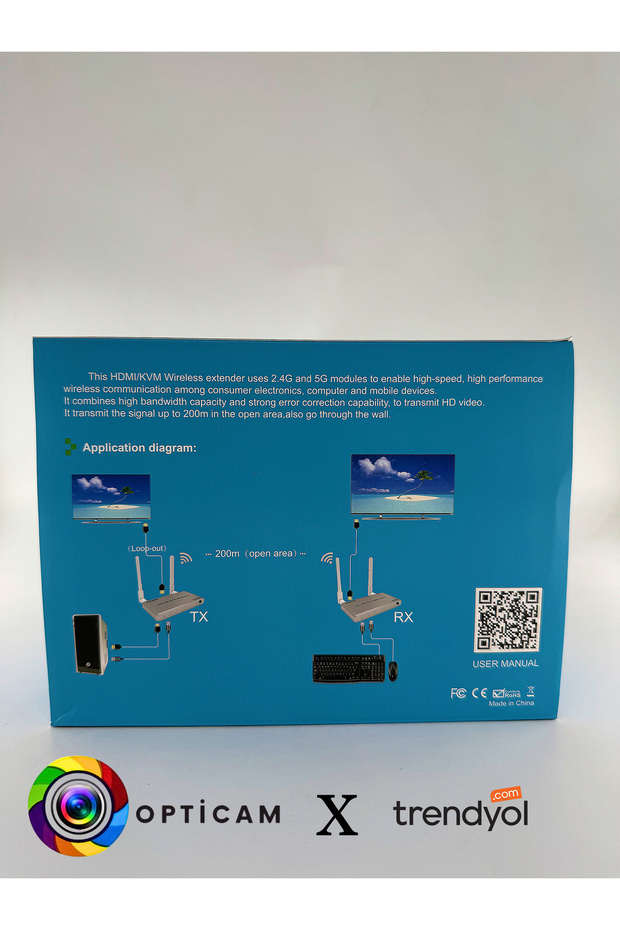 200M KVM Wireless Extender - 3