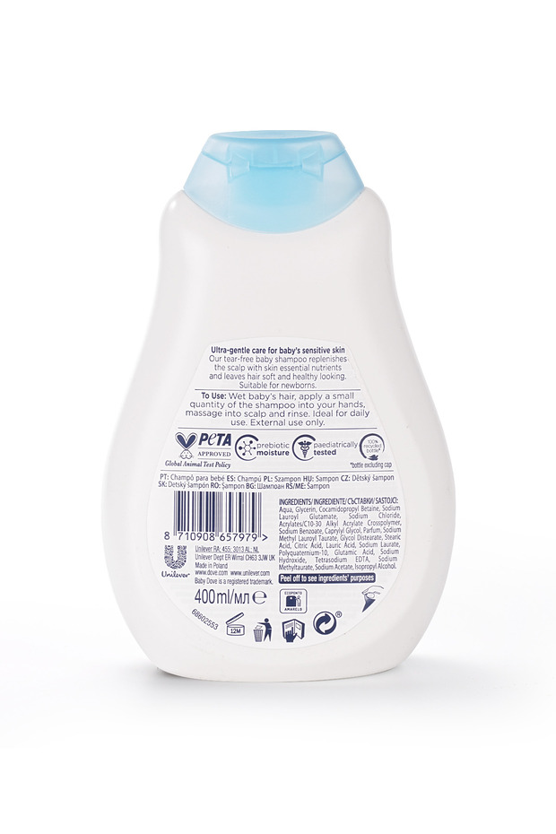Hassas Ve Kuru Cilde Sahip Bebekler Için Saç Şampuanı 400 ml - 6
