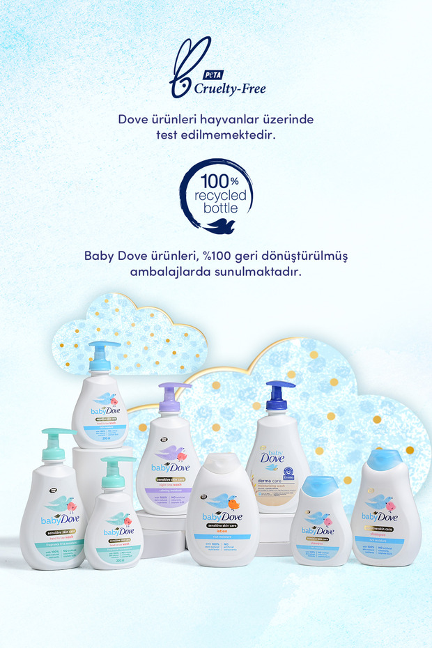 Hassas Ve Kuru Cilde Sahip Bebekler Için Saç Şampuanı 400 ml - 5