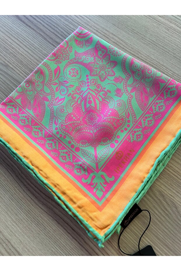 Henna Soft Eşarp Turuncu - 1