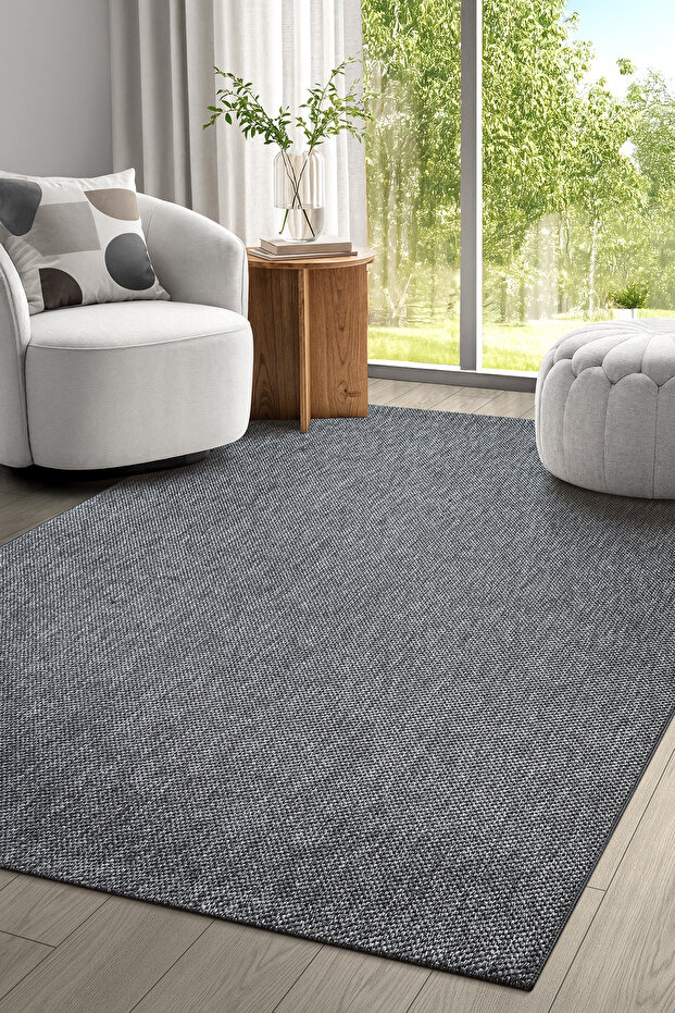Elite Premium Sisal Jute Carpet 1016 - Anthracite Wicker Woven