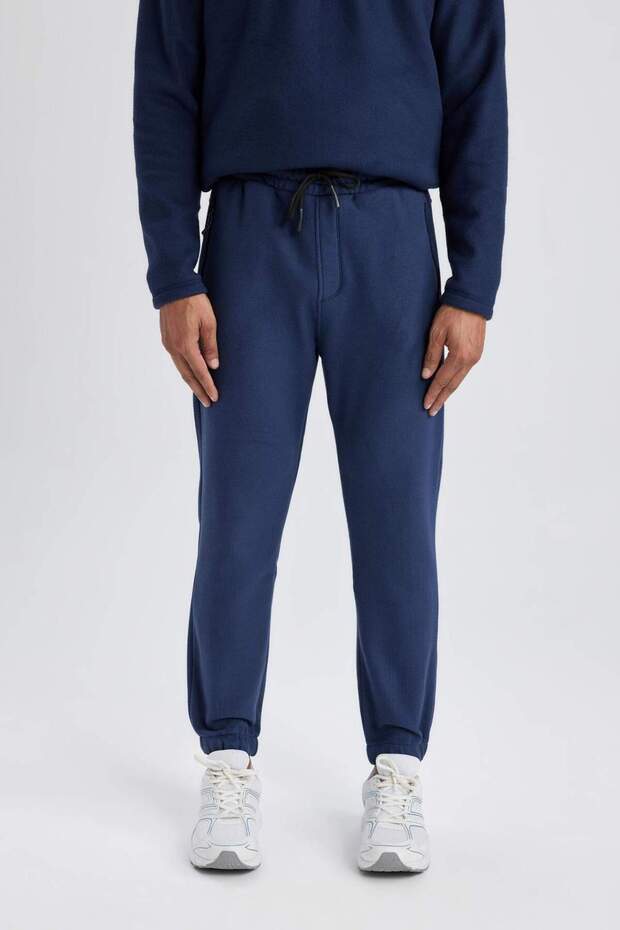 DeFactoFit Sporcu Polar Jogger Eşofman Altı Standart Fit Çift Cepli A4494AX23WN - 6