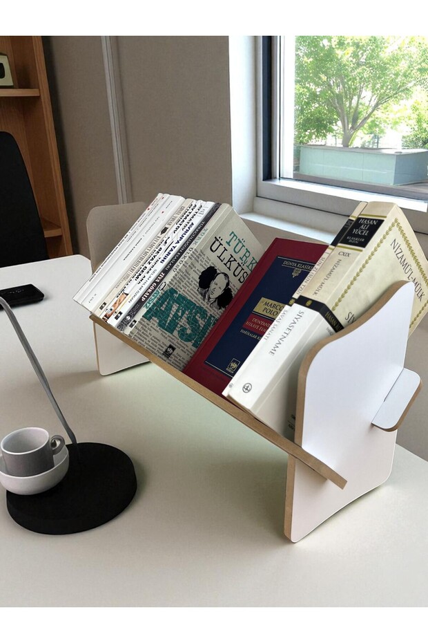 Desktop Bookshelf / Desktop Organizer / Portable Bookshelf / Office Bookshelf / 45cm X 14.5cm X 21cm