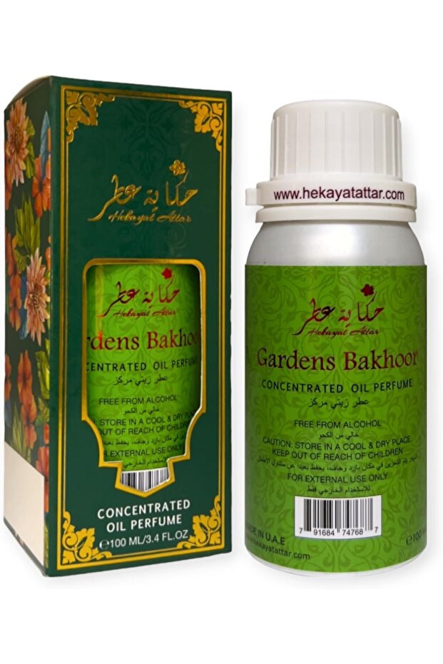 GARDENS BAKHOOR 100ML CONCENTRATED PERFUME OIL