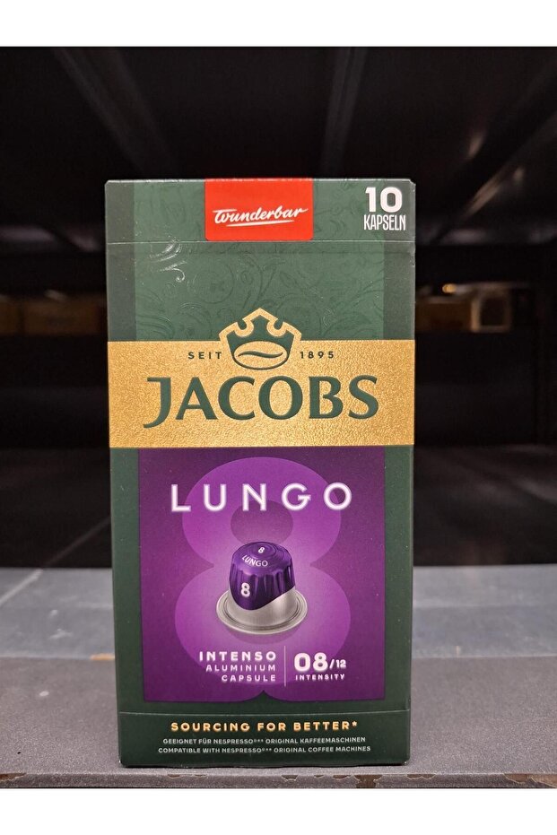 CAPSULE LUNGO 8 İNTENSE KAHVE 10 LU 5 PAKET - 5