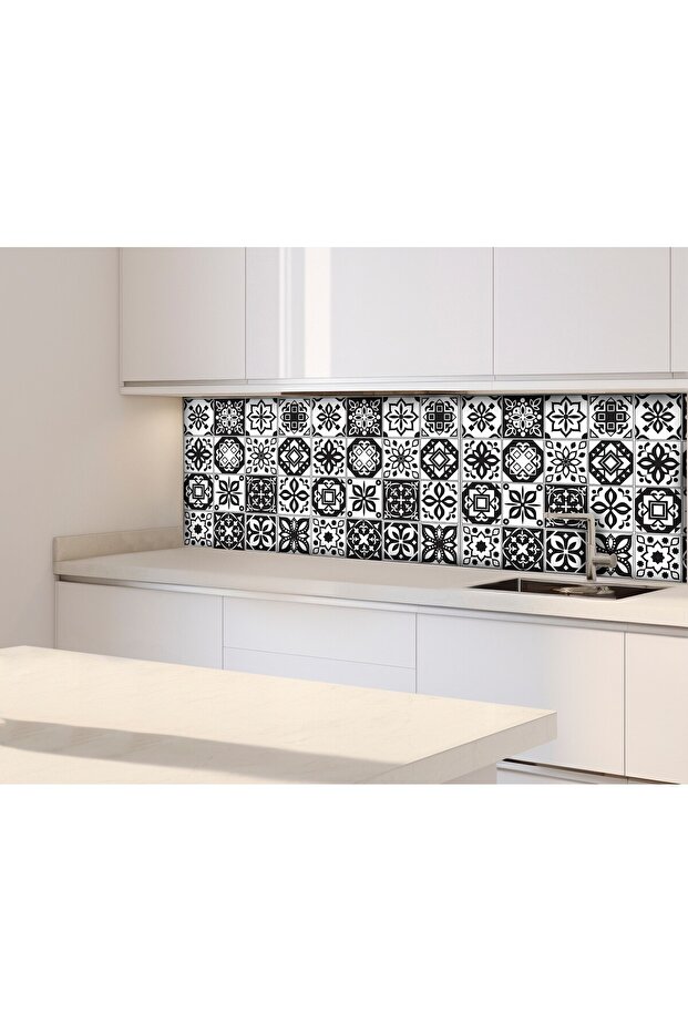 25 Code YAPIŞKANLI DESENLİ FOLYO DUVAR DOLAP MUTFAK TEZGAH ARASI FOLYO KAPLAMA(50x100cm) - 4