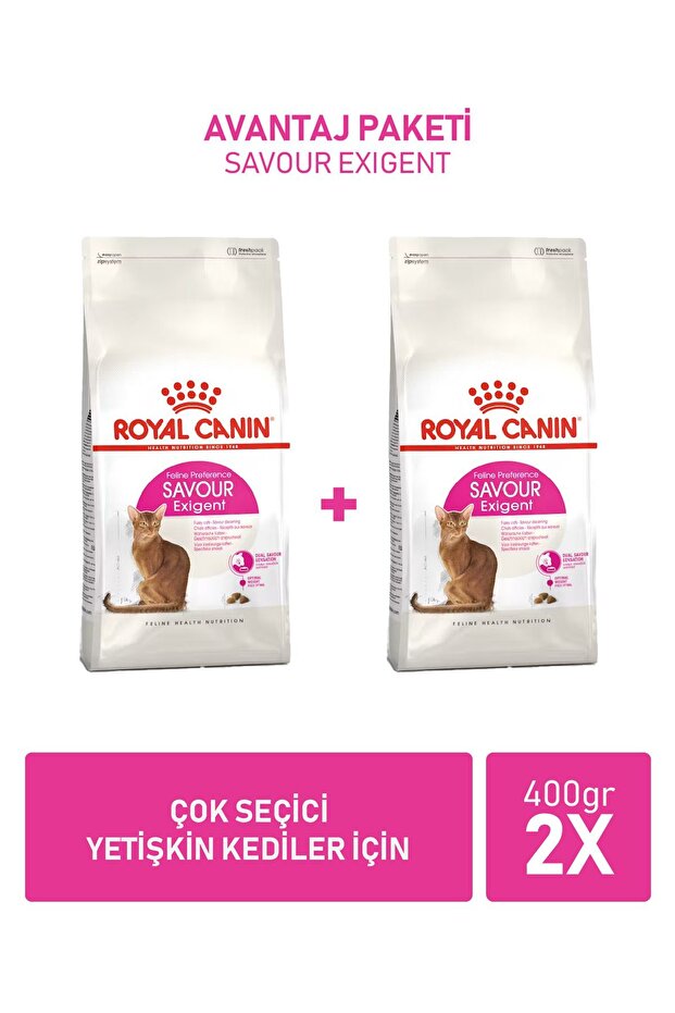 Savour Exigent 400 Gr x 2 Adet - 1