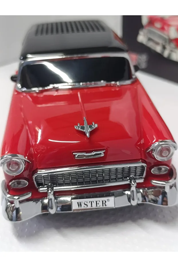 WS-1955 Ledli Araba Usb-Tf-Fm Radyo Bluetooth Hoparlör - 1