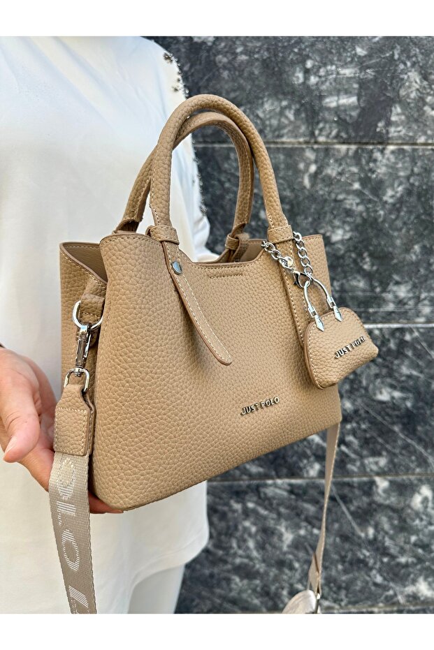 Original Women's New Season 3 Compartment Luxury Soft Leather Adjustable Cross Strap Stylish Shoulder Bag
