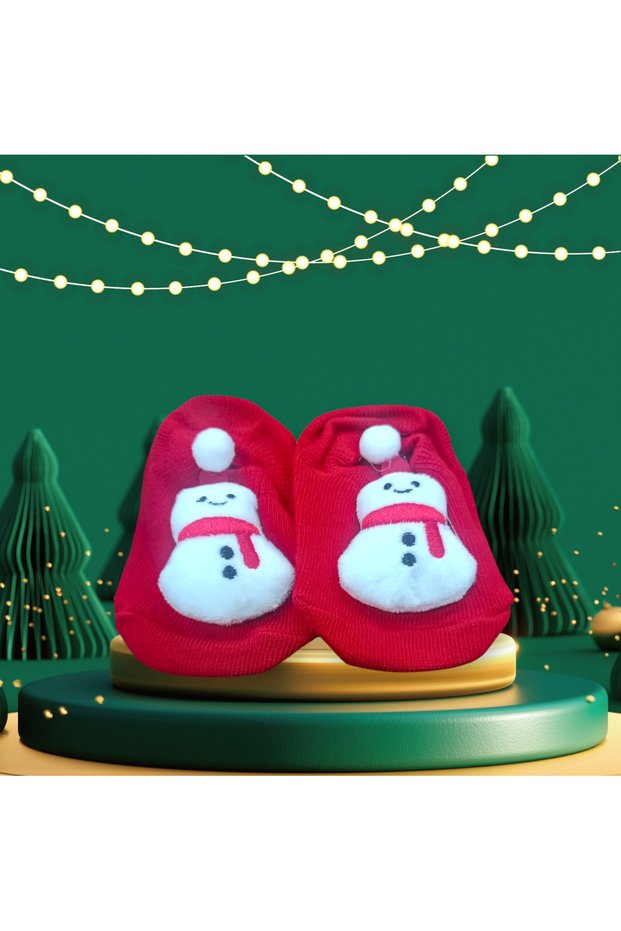 Christmas Baby Socks with Non-Slip Sole