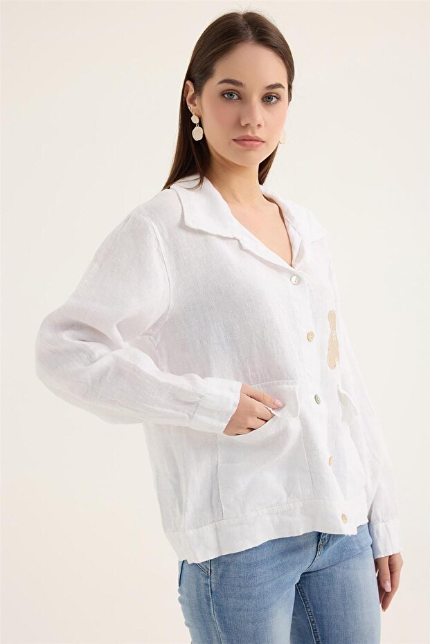 سترة من الكتان - 3