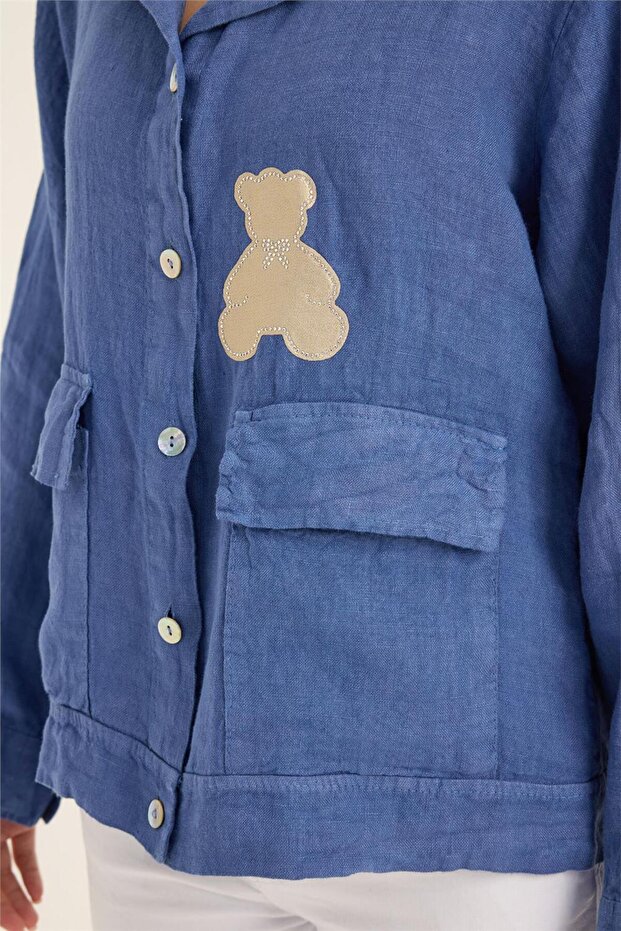 سترة من الكتان - 4