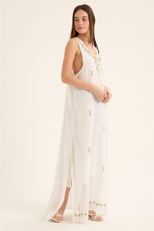 Rochie lungă fără mâneci - 3