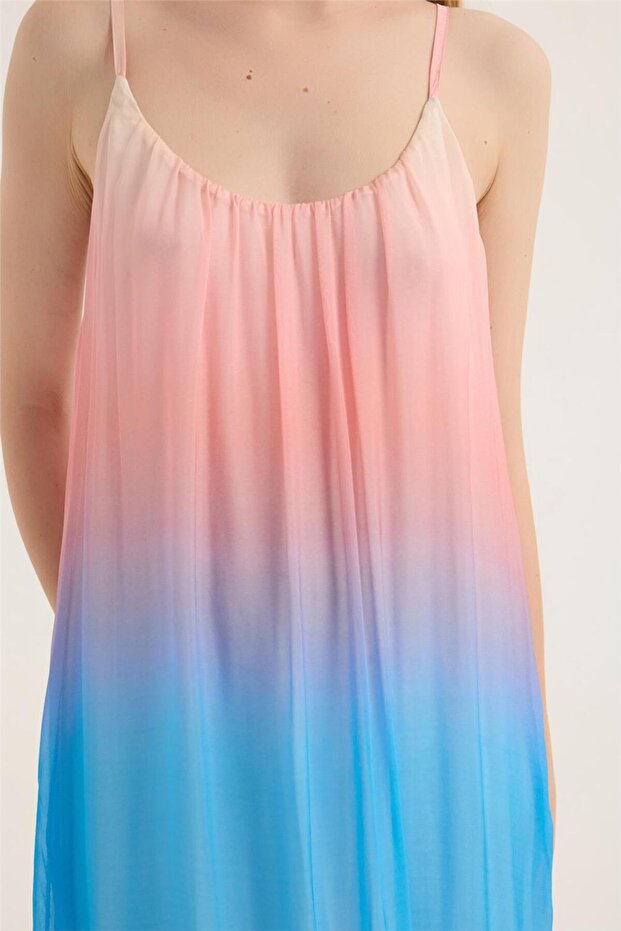 Rainbow Sütyen Askı Elbise - 4