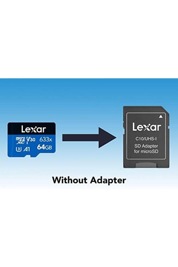 633x 64GB Micro SD Card, microSDXC UHS-I Card W/O SD Adapter - 4