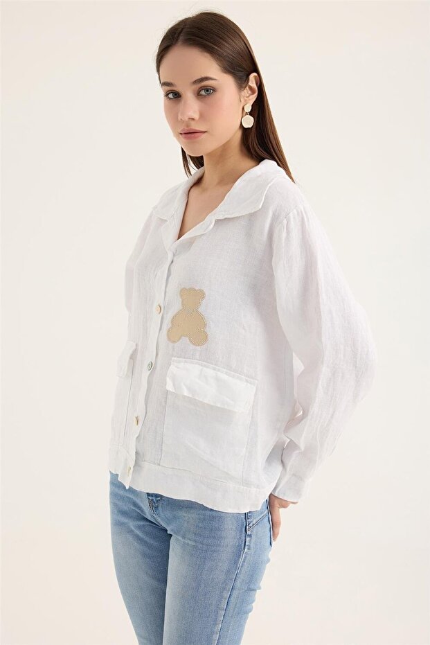 سترة من الكتان - 2