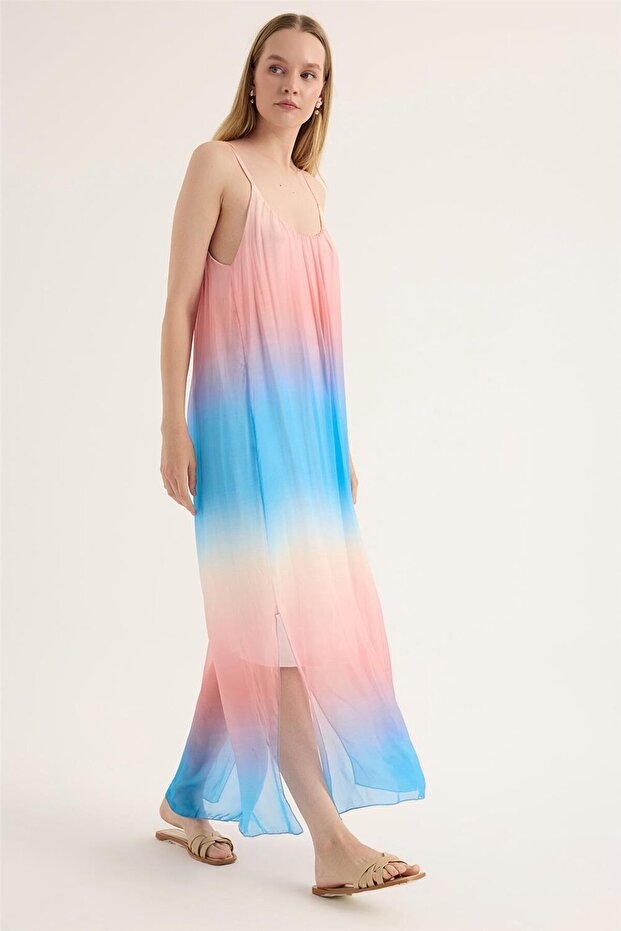 Rainbow Sütyen Askı Elbise - 3