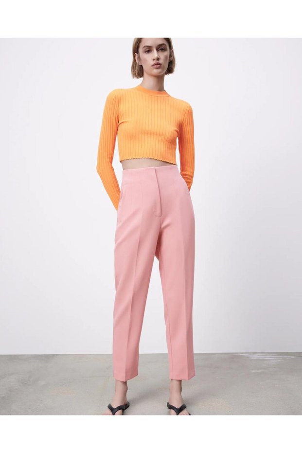 Zr Model Pleated Trousers