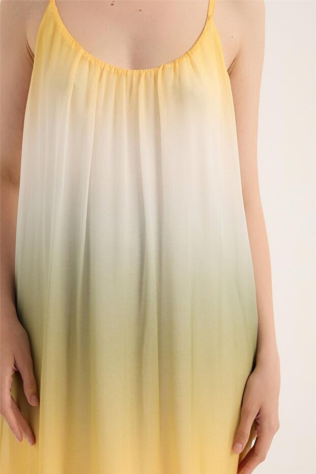 Rainbow Sütyen Askı Elbise - 4