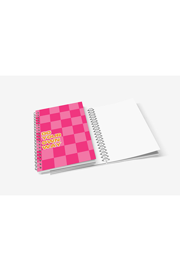 دفتر ملاحظات إدي A5 حلزوني غير مسطر للمدرسة - 6