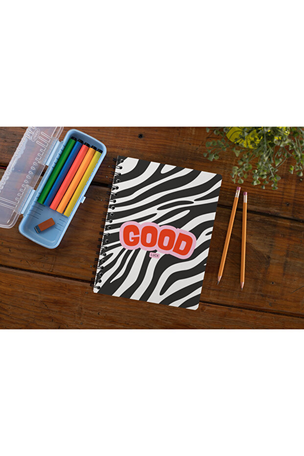 دفتر ملاحظات إدي A5 حلزوني غير مسطر للمدرسة - 7