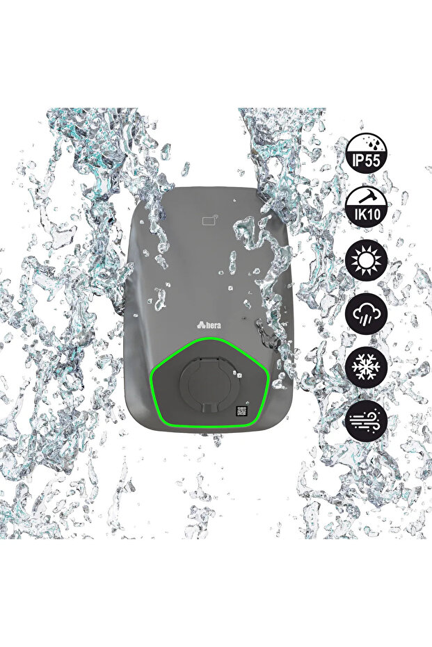 ChargePack BC11C Personal Type2 Kablo 32A 7.4kW Tek Faz RFID - 2