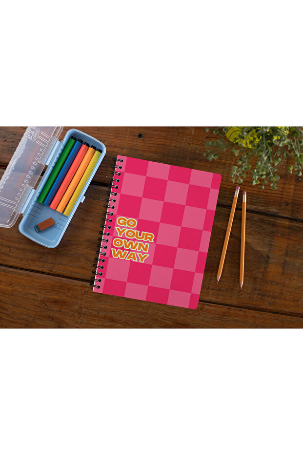 دفتر ملاحظات إدي A5 حلزوني غير مسطر للمدرسة - 3