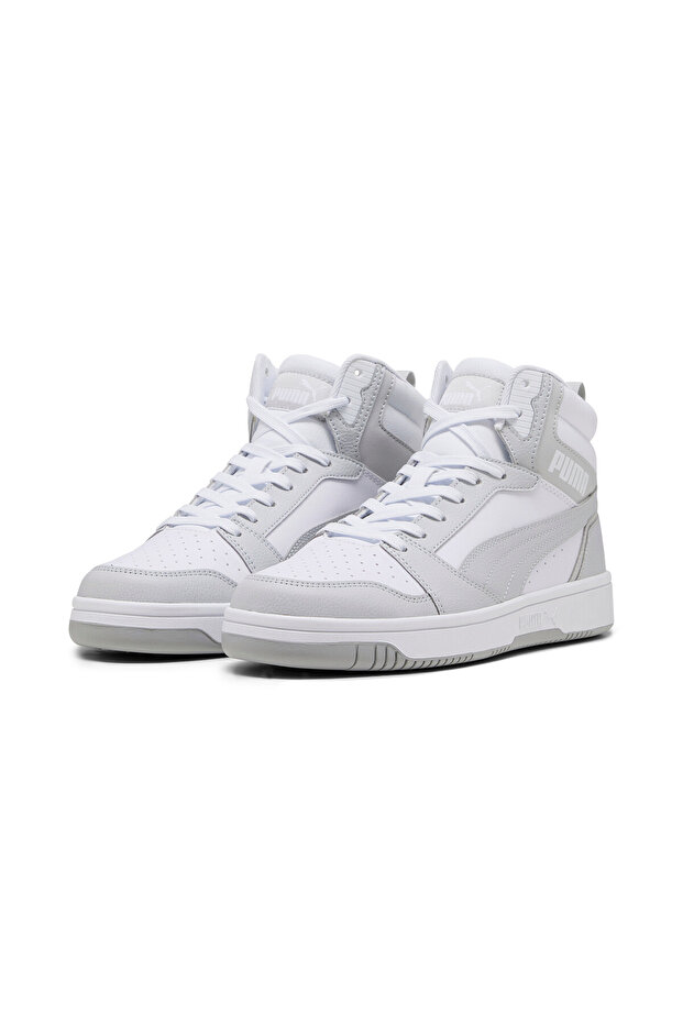 Mens Rebound Sneakers - White - 4