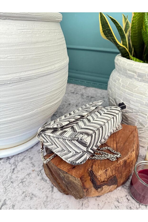 حقيبة قماش الرافيا - 2