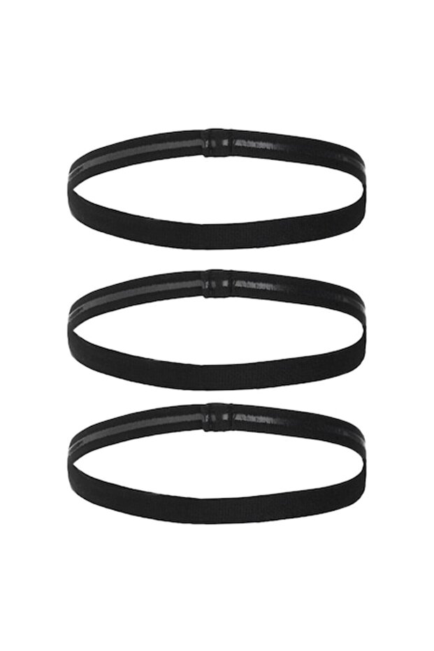 Bentite Par Elastice, Set 3 Bucati, Negre - 1