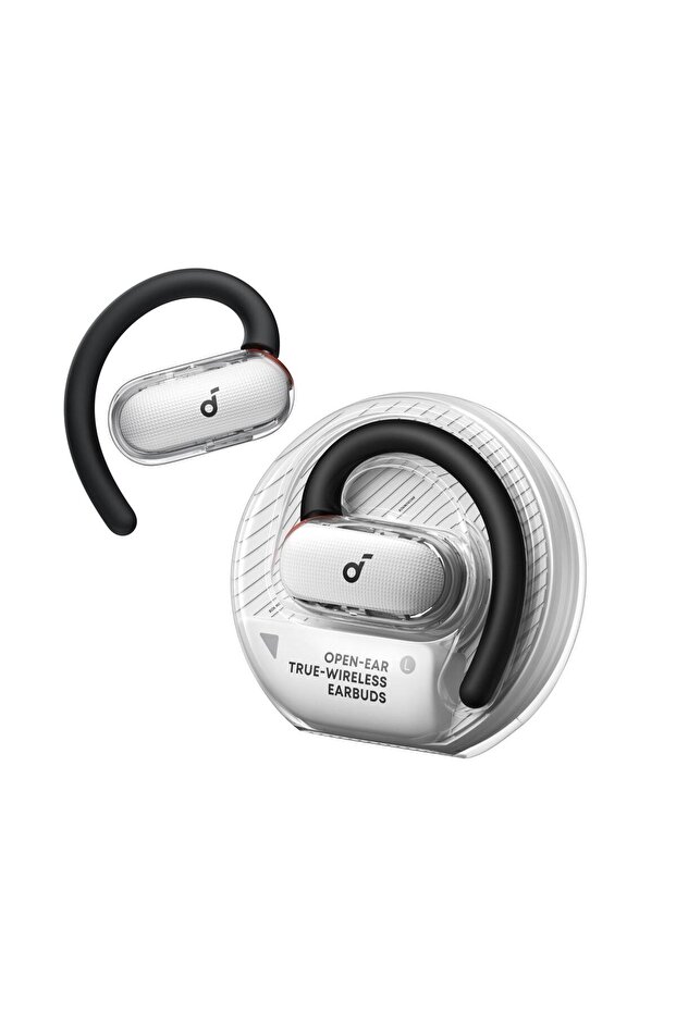Soundcore V40i Open-Ear Bluetooth Kulaklık - IP55 - 21 Saat Oynatma - Bluetooth 5.4 - Beyaz - A3878 - 1