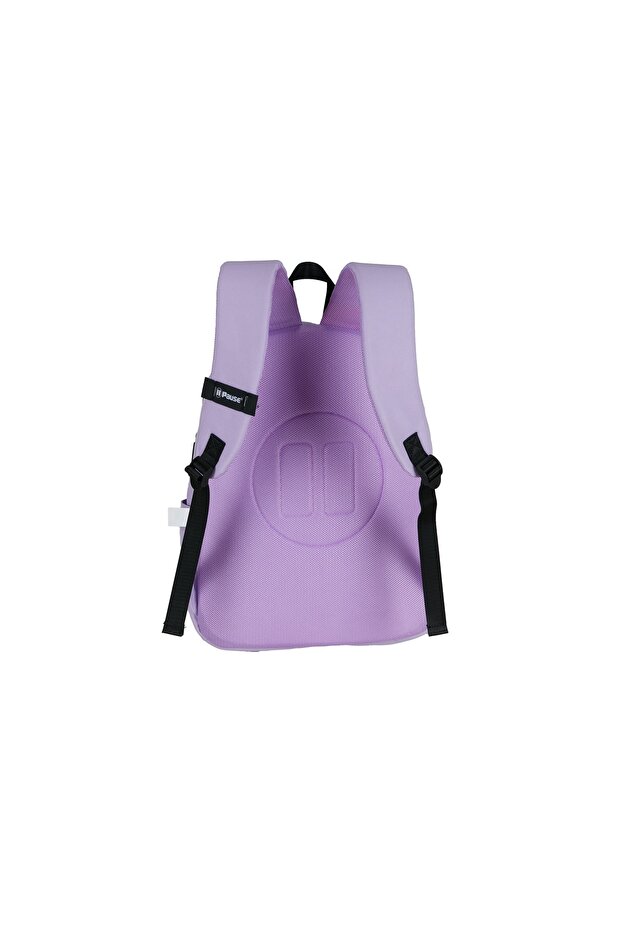 حقيبة ظهر 17 بوصة مع حافظة أقلام رصاص أرجوانية - 4