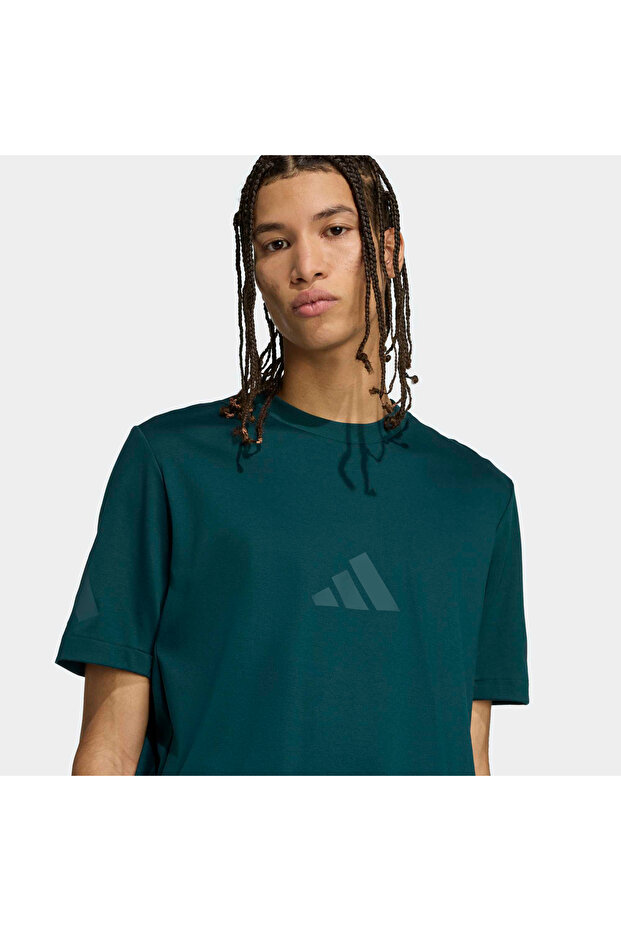 Z.N.E. Erkek Yeşil Tişört (JW4736) - 4