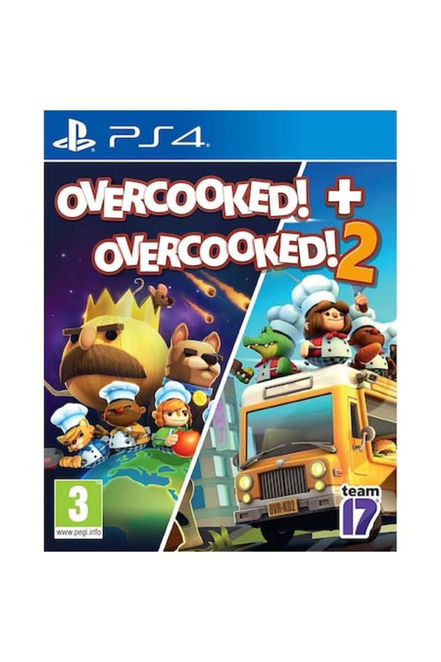 Overcooked & Overcooked 2 (Pachet pentru două persoane ) /PS4