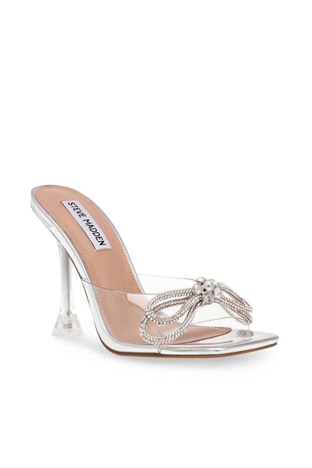 Womens Apprentice Silver Heels - 2
