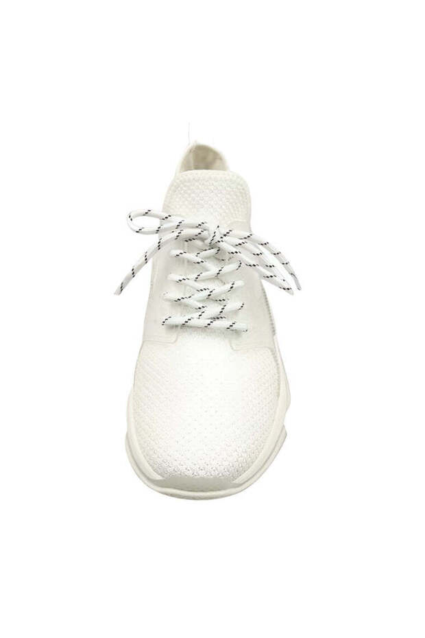 Steve Madden Men's Textured Sneakers with Drawstring Closure - 4