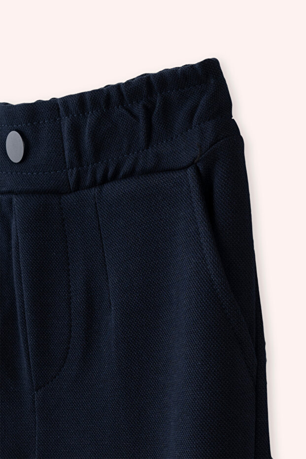 Erkek Çocuk Örme Lacivert pantolon - 2