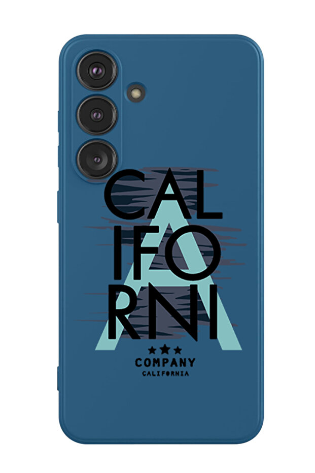 Protective Liquid Silicone Shockproof Case For Samsung Galaxy S24 Plus (Blue) - California Black