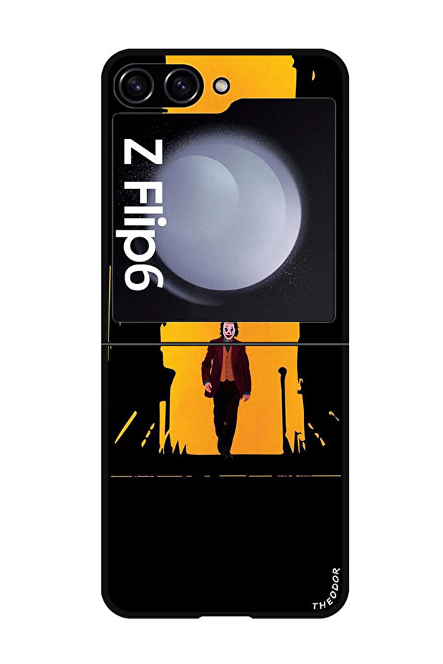 Protective Case Anti Scratch Shock Proof Bumper Cover For Samsung Galaxy Z Flip 6 Joker Walking