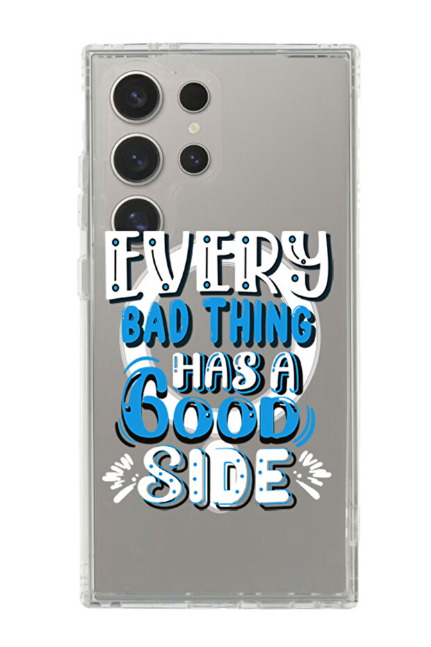 Case for Samsung Galaxy S24 Ultra Compatible with MagSafe, Shockproof Bumper Cover EVery bad thing