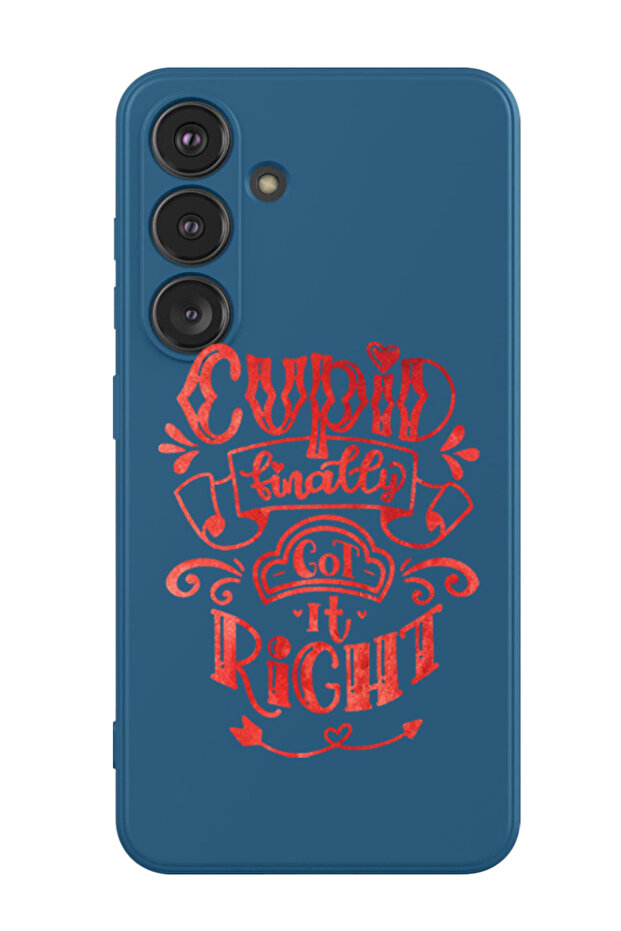Protective Liquid Silicone Shockproof Case For Samsung Galaxy S24 Plus (Blue) - Cupid finally got it