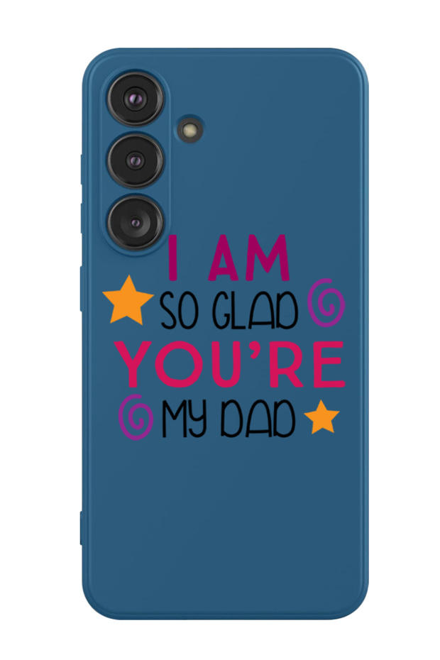 Protective Liquid Silicone Shockproof Case For Samsung Galaxy S24 Plus (Blue) - I am so glad