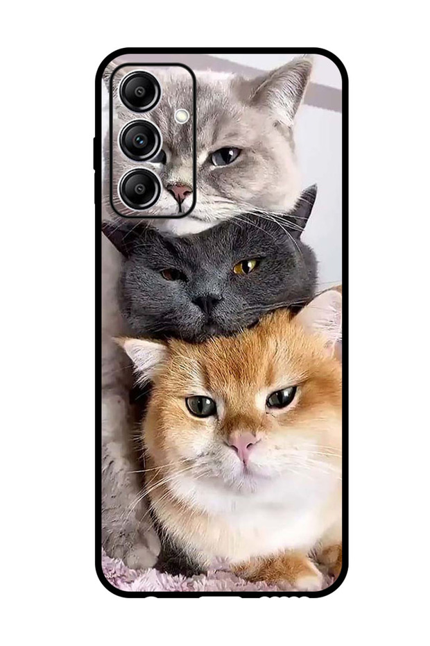 Protective Case Anti Scratch Shock Proof Bumper Cover For Samsung Galaxy A15 Cats