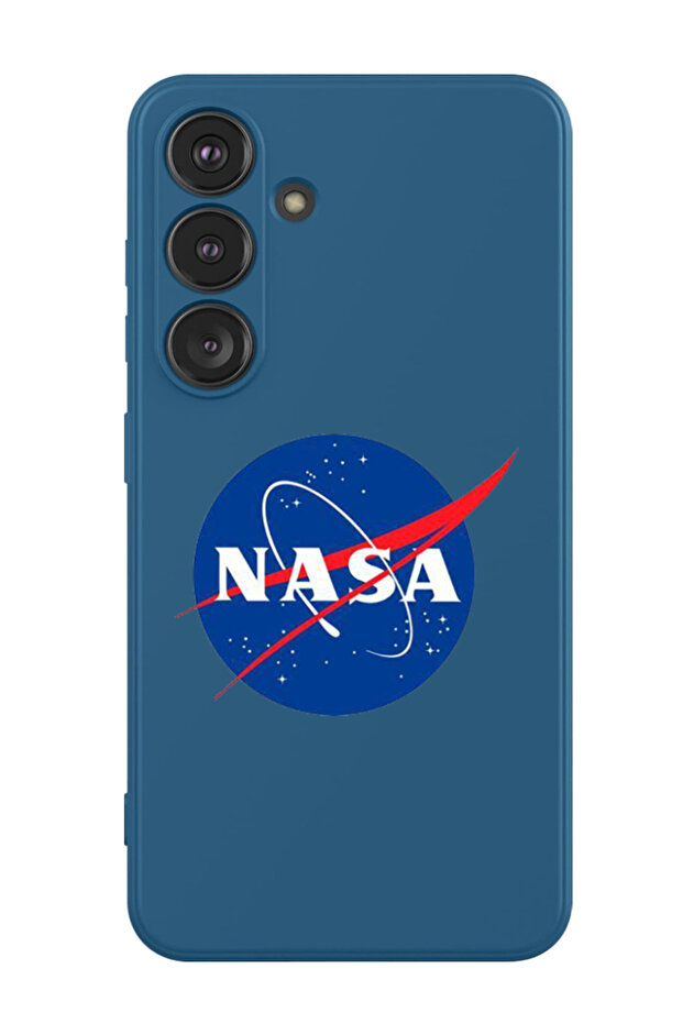 Protective Liquid Silicone Shockproof Case For Samsung Galaxy S24 Plus (Blue) - Nasa CLassic